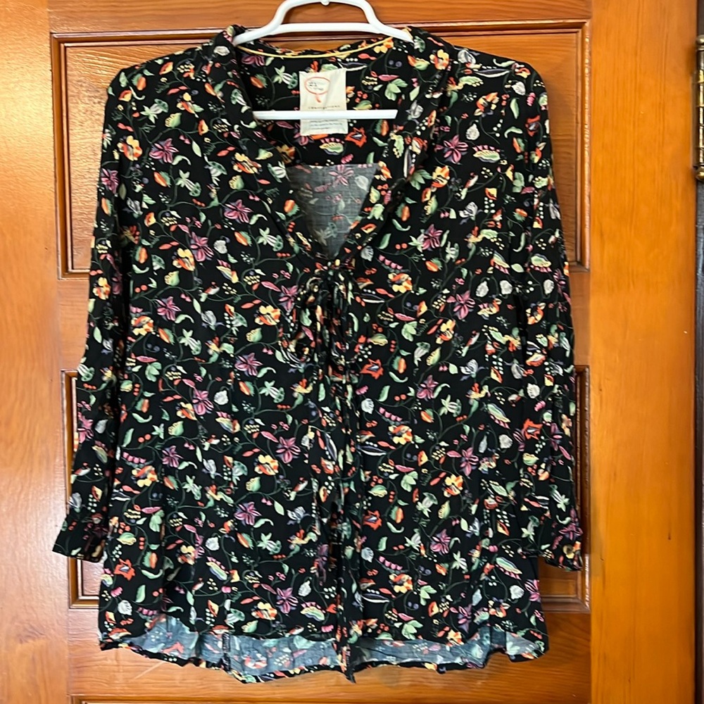 Anthropologie 3/4 sleeve blouse